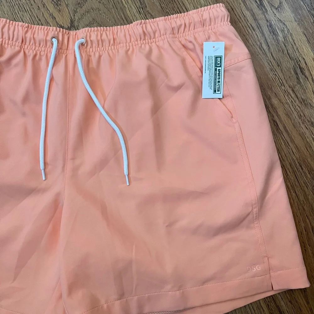 DSG Men's Swim Trunks in Peach